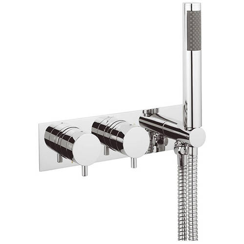 Additional image for Thermostatic Shower Valve & Handset (2 Outlets).