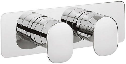 Additional image for Thermostatic Shower Valve With Diverter (2 Outlets).