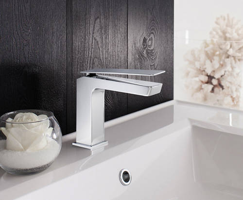 Additional image for Mono Basin Mixer Tap With Lever Handle (Chrome).