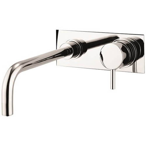 Additional image for Wall Mounted Basin Mixer Tap (Chrome).