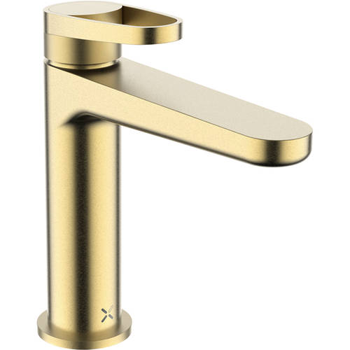 Additional image for Basin Mixer Tap With Loop Handle (Br Brass).