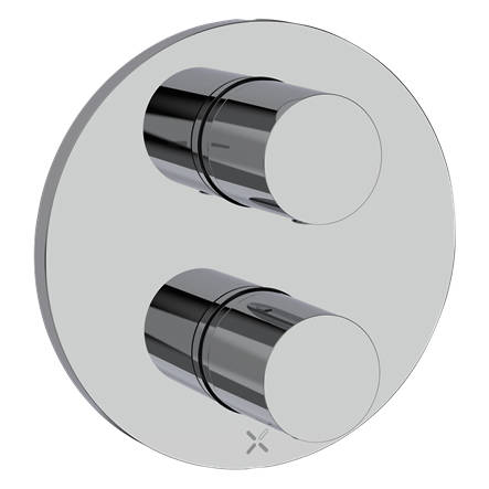 Additional image for Crossbox 1 Outlet Shower Valve (Chrome).