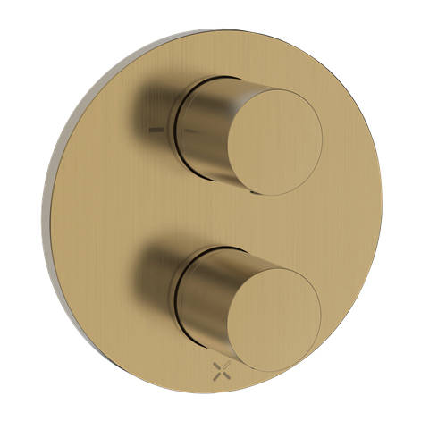 Additional image for Crossbox 1 Outlet Shower Valve (Br Brass).