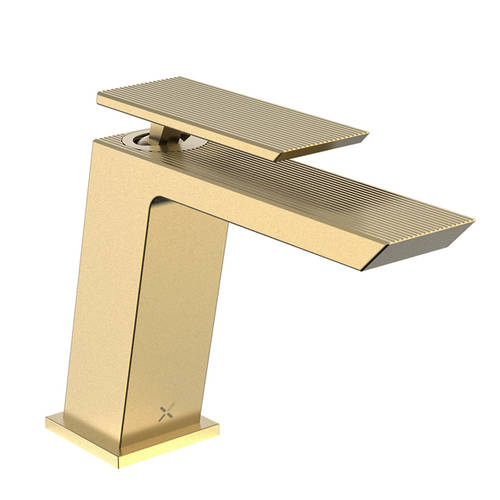 Additional image for Mono Basin Mixer Tap (Brushed Brass).