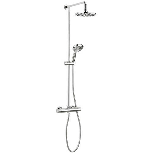 Additional image for Thermostatic Bar Shower Valve With Rigid Riser Kit.