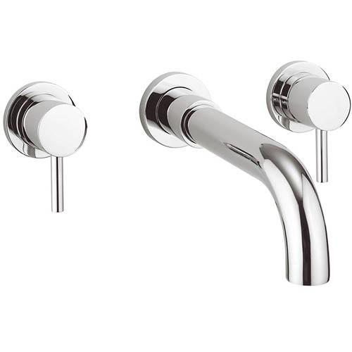 Additional image for Wall Mounted Bath Filler Tap (Chrome).