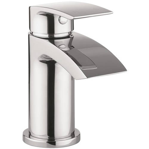 Additional image for Mini Basin Mixer Tap With Waste (Chrome).