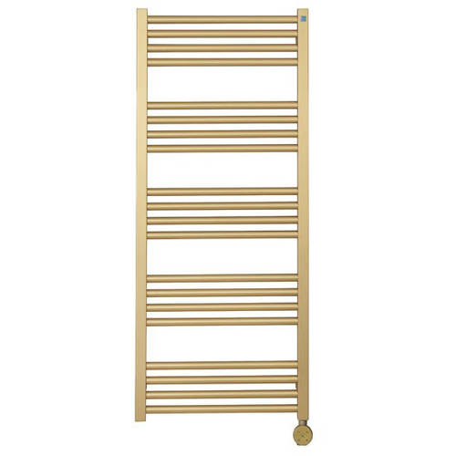 Additional image for Electric Towel Rail 480W x 1140H mm (Br Brass).