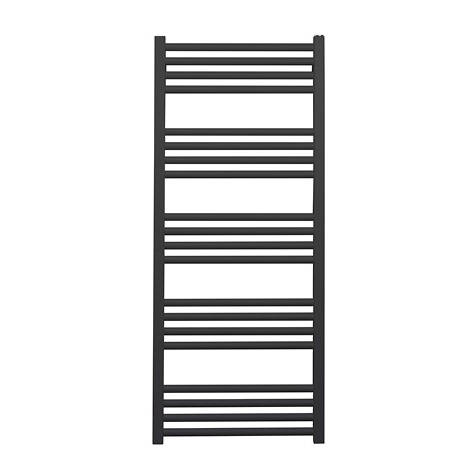 Additional image for Heated Towel Radiator 480x1140mm (M Black).