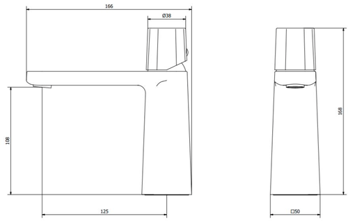 Additional image for Basin Mixer Tap (Chrome).