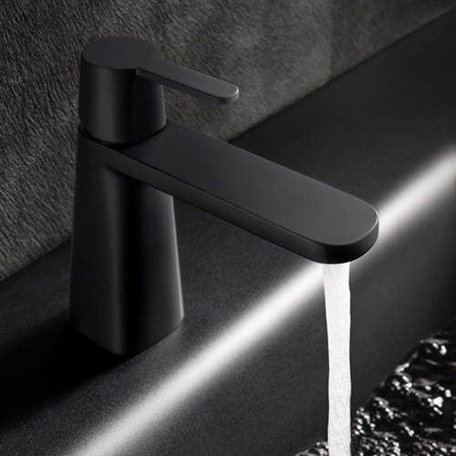 Additional image for Basin Mixer Tap (Matt Black).