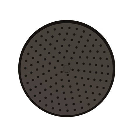 Additional image for Easy Clean Shower Head 8" (Carbon Black).