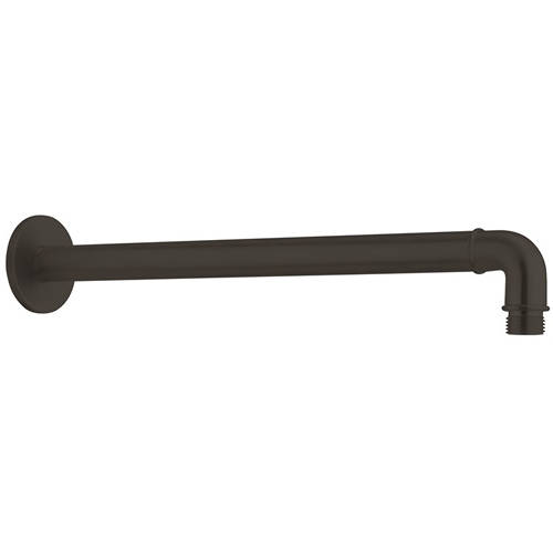 Additional image for Wall Mounted Shower Arm (Carbon Black).