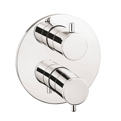 Additional image for Crossbox 2 Outlet Shower Valve (Chrome).