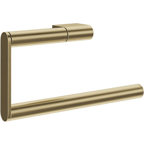 Additional image for Towel Ring (Brushed Brass).