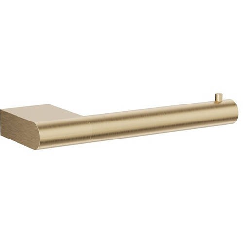 Additional image for Toilet Roll Holder (Brushed Brass).