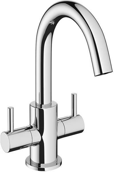Additional image for Mono Basin Mixer Tap With Lever Handles (Chrome).