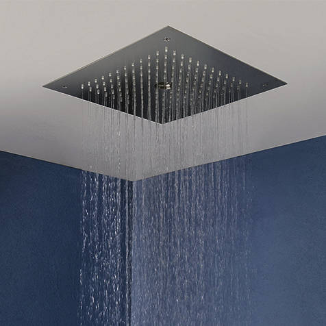 Additional image for Stream Shower Head (Brushed Stainless Steel).