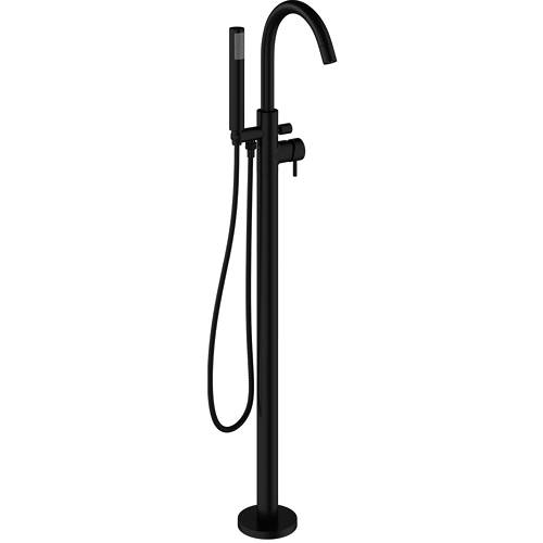 Additional image for Floorstanding Bath Shower Mixer Tap (Matt Black).