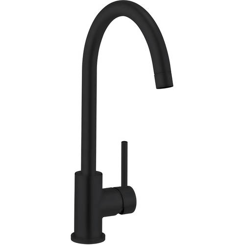 Additional image for Side Lever Kitchen Tap (Matt Black).