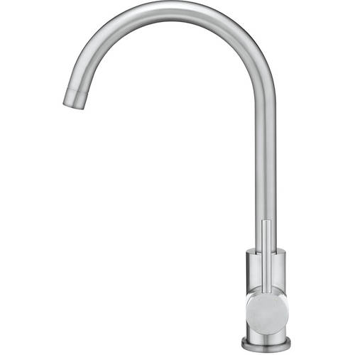 Additional image for Side Lever Kitchen Tap (Brushed Steel).