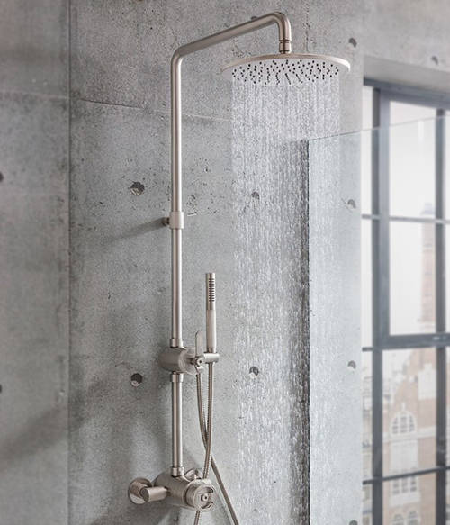 Additional image for Thermostatic Multifunction Shower Set (B Nickel).