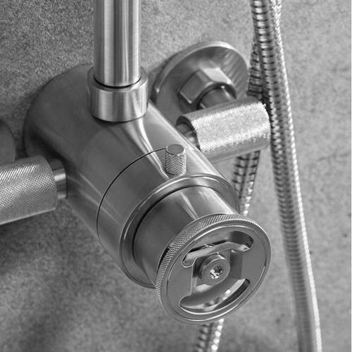 Additional image for Thermostatic Multifunction Shower Set (B Nickel).