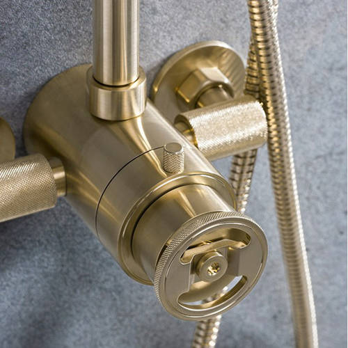 Additional image for Thermostatic Multifunction Shower Set (B Brass).