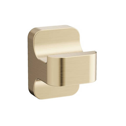 Additional image for Robe Hook (Brushed Brass).