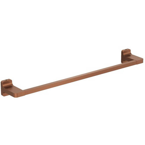 Additional image for Towel Rail 450mm (Brushed Bronze).