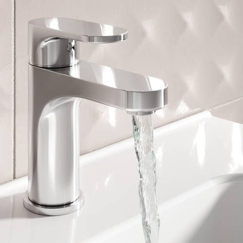 Additional image for Basin & 4 Hole Bath Shower Mixer Tap Pack With Kit (Chrome).