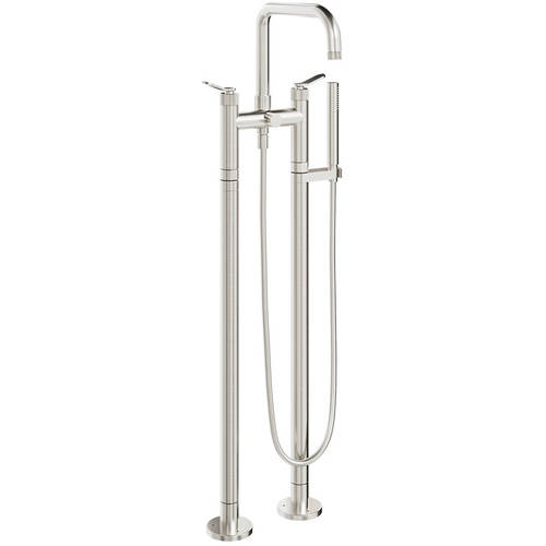 Additional image for Floorstanding Bath Shower Mixer Tap (Br Metallic).