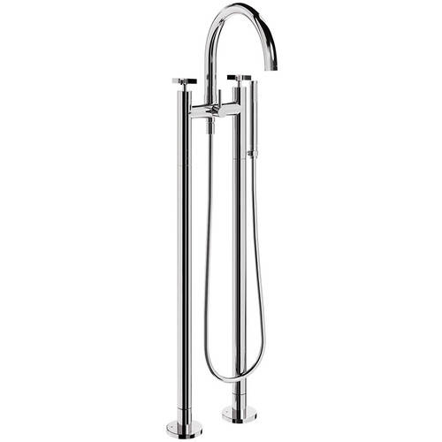 Additional image for Floorstanding Bath Shower Mixer Tap (Chrome).