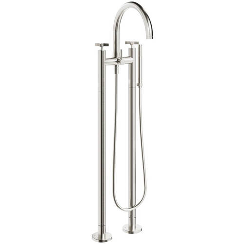 Additional image for Floorstanding Bath Shower Mixer Tap (Br Metalic).