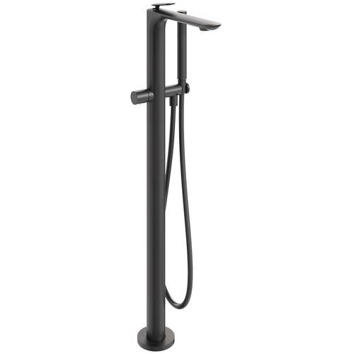 Additional image for Floorstanding Bath Shower Mixer Tap (M Black).