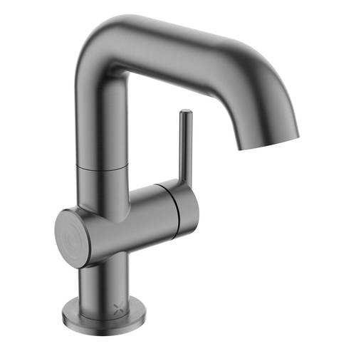 Additional image for Side Lever Basin Mixer Tap (Slate).