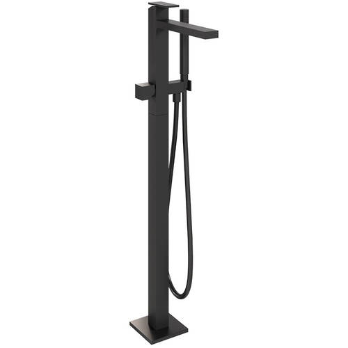 Additional image for Floorstanding Bath Shower Mixer Tap (Matt Black).