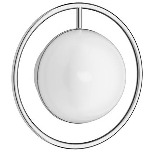 Additional image for Wall Mounted Halo Light (Chrome).