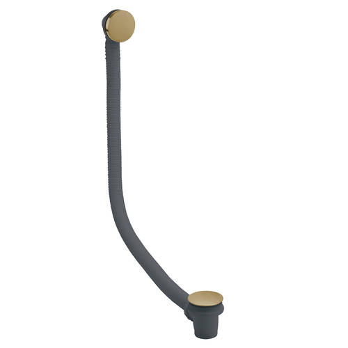 Additional image for Click Clack Bath Waste (Brushed Brass).