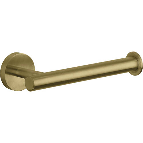 Additional image for Toilet Roll Holder (Brushed Brass).