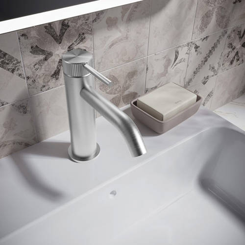 Additional image for Basin Mixer Tap (Stainless Steel).