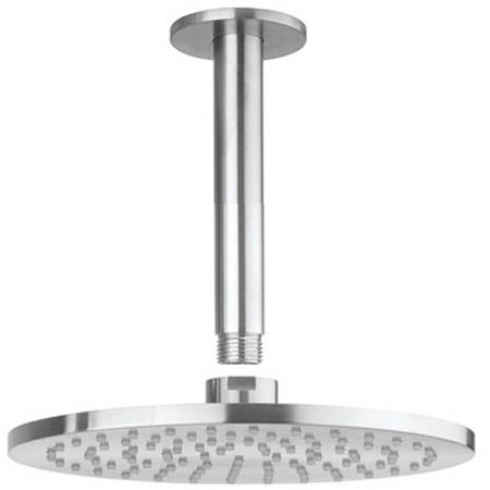 Additional image for 200mm Round Shower Head & Ceiling Arm (S Steel).