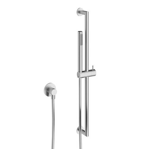 Additional image for Designer Slide Rail Shower Kit (Stainless Steel).