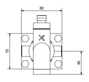 Additional image for Single Hole Wall Mounted Basin Mixer Tap (Matt Black).