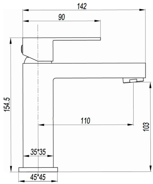 Additional image for Basin & Bath Filler Tap Pack (Brushed Stainless Steel).