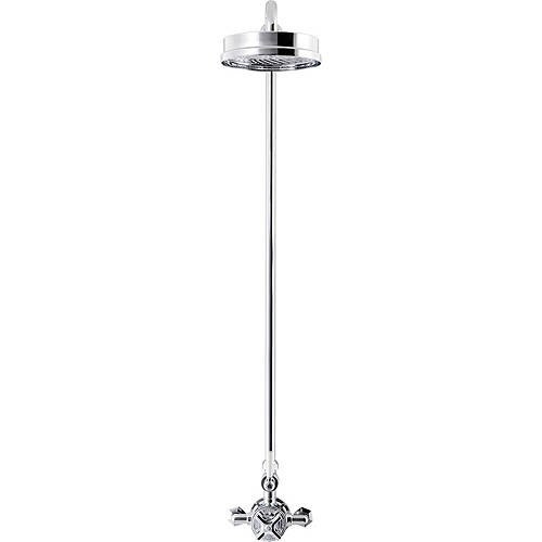 Additional image for Thermostatic Shower Kit (1 Outlet, Chrome & White).