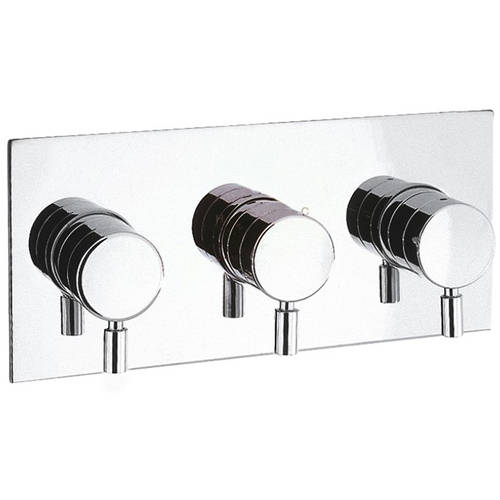 Additional image for Thermostatic Shower Valve With 3 Outlets & Diverter.