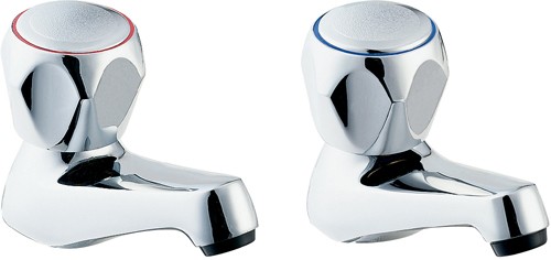 Additional image for Basin Taps (Chrome, Pair).