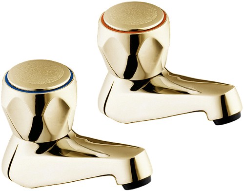 Additional image for Bath Taps (Gold, Pair).