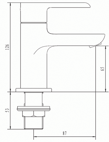 Additional image for Pillar Basin & Bath Tap Pack (Pairs, Chrome).
